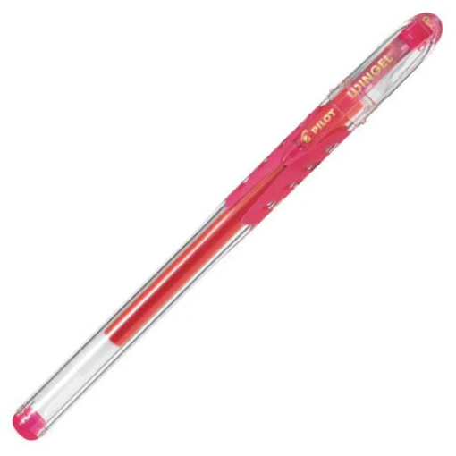 Picture of Ball Pen Pink 0.7mm Gel Pilot Wingel