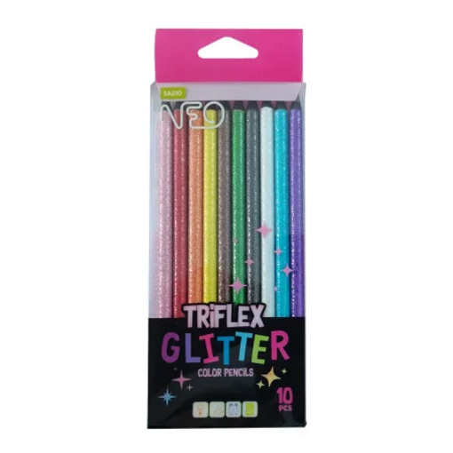 Picture of Colour Pencil 10clrs Triflex Statovac