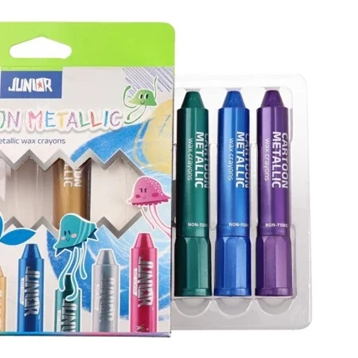 Picture of Wax pens 6clrs Junior