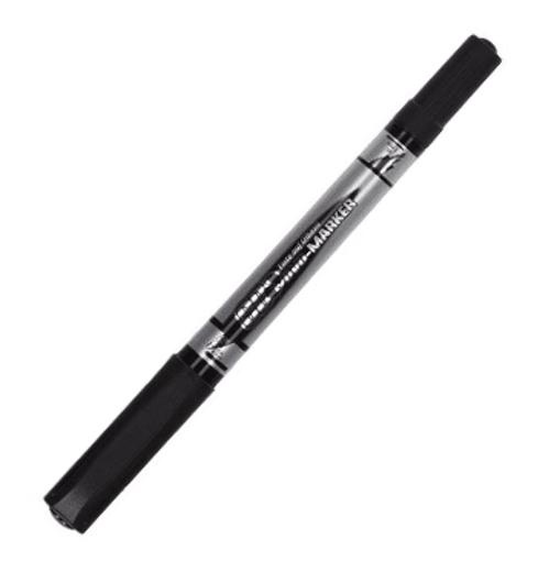 Picture of CD Marker Black (1&4)mm Twin Tip Tip Top