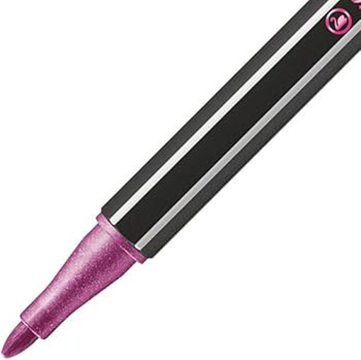 Picture of Fiber Pen Metallic Rose 1mm Stabilo Pen 68