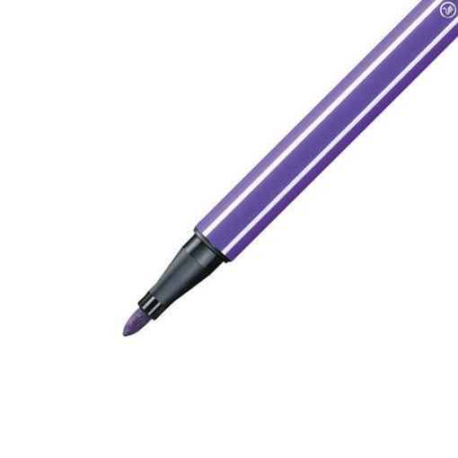 Picture of Fiber Pen Purple 1mm Stabilo Pen 68