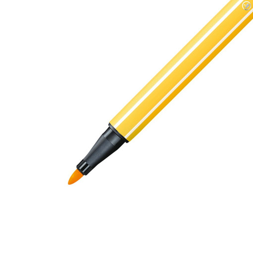 Picture of Fiber Pen Yellow 1mm Stabilo Pen 68
