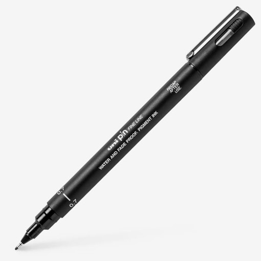 Picture of Fineliner Black 0.7mm Uni-Pin