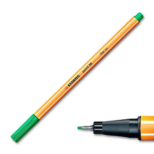 Picture of Fineliner Light Emerald 0.4mm Stabilo Point 88