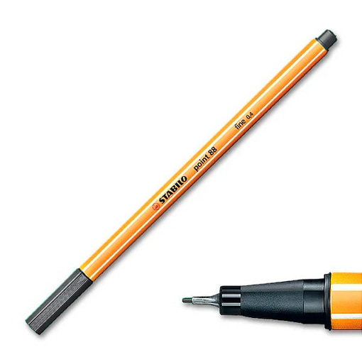 Picture of Fineliner Deep Cold Grey 0.4mm Stabilo Point 88