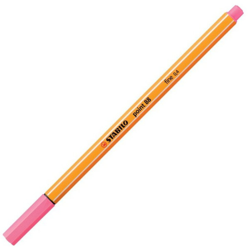 Picture of Fineliner Light Pink 0.4mm Stabilo Point 88
