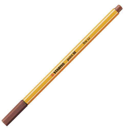 Picture of Fineliner Sienna 0.4mm Stabilo Point 88