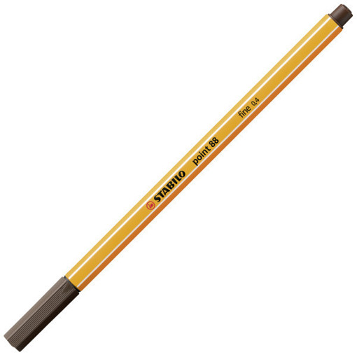 Picture of Fineliner Umber 0.4mm Stabilo Point 88