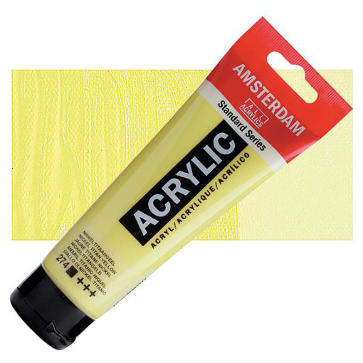 Picture of Acrylic 120ml Nickel Titanium Yellow Amsterdam
