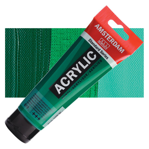Picture of Acrylic 120ml Permanent Green Deep Amsterdam