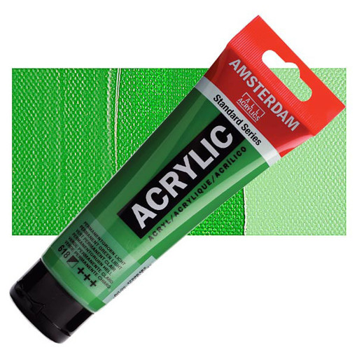 Picture of Acrylic 120ml Permanent Green Light Amsterdam