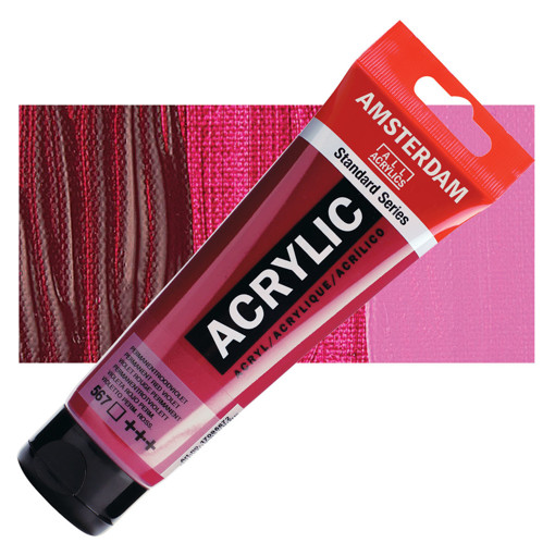 Picture of Acrylic 120ml Permanent Red Violet Amsterdam
