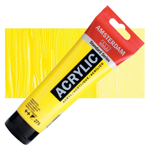 Picture of Acrylic 120ml Primary Yellow Amsterdam