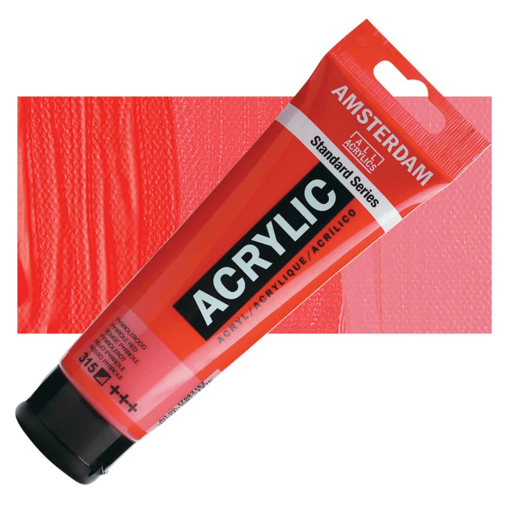 Picture of Acrylic 120ml Pyrrole Red Amsterdam