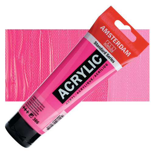 Picture of Acrylic 120ml Quinacridone Rose Amsterdam