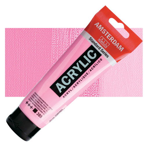 Picture of Acrylic 120ml Quinacridone Rose LT Amsterdam
