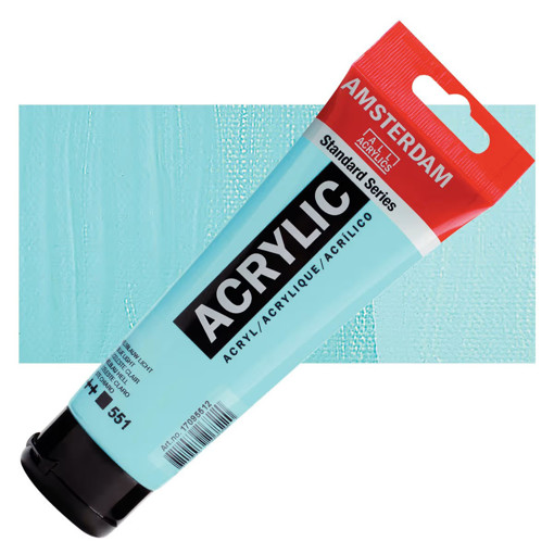 Picture of Acrylic 120ml Sky Blue Light Amsterdam
