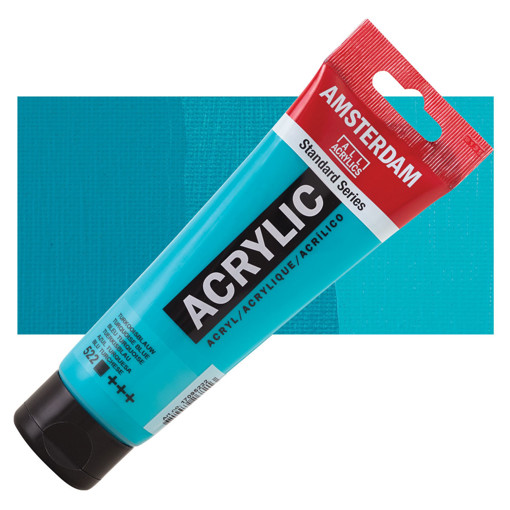Picture of Acrylic 120ml Turquoise Blue Amsterdam