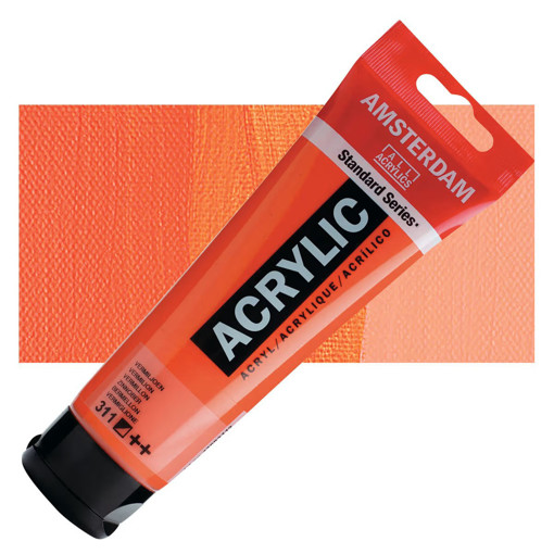 Picture of Acrylic 120ml Vermillion Amsterdam