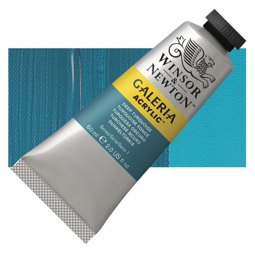Picture of Acrylic 60ml Deep Turquoise Winsor&Newton Galeria