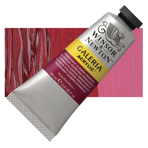 Picture of Acrylic 60ml Permanent Alizarin Crimson Winsor&New