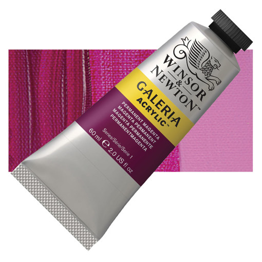 Picture of Acrylic 60ml Permanent Magenta Winsor&Newton Galer