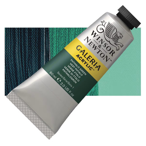 Picture of Acrylic 60ml Phthalo Green Winsor&Newton Galeria