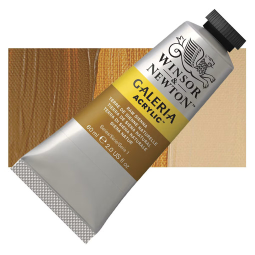 Picture of Acrylic 60ml Raw Sienna Winsor&Newton Galeria