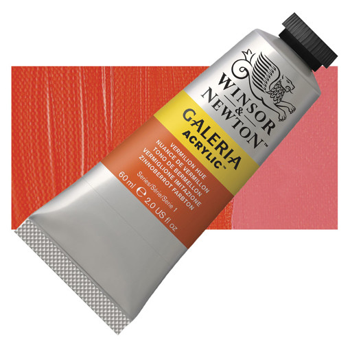 Picture of Acrylic 60ml Vermillion Winsor&Newton Galeria