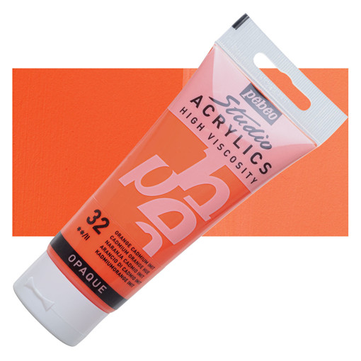 Picture of Acrylic 100ml Cadmium Orange Pebeo
