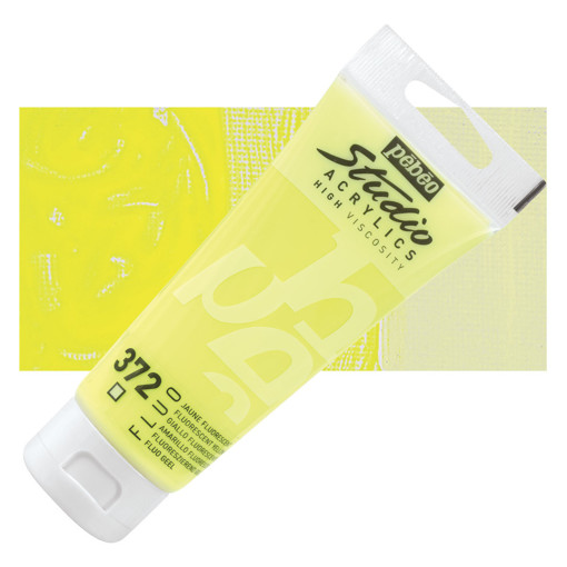 Picture of Acrylic 100ml Fluo Yellow Pebeo