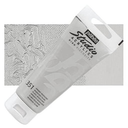 Picture of Acrylic 100ml Iridescent Silver Pebeo