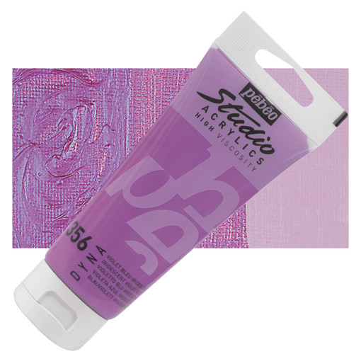 Picture of Acrylic 100ml Iridescent Violet Blue Pebeo