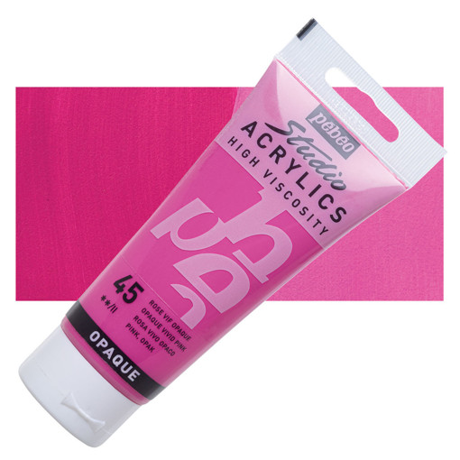 Picture of Acrylic 100ml Opaque Vivid Pink Pebeo