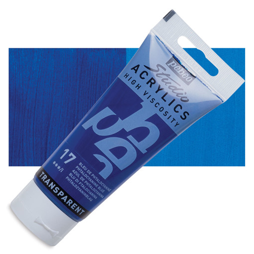 Picture of Acrylic 100ml Phtalocyanine Blue Pebeo