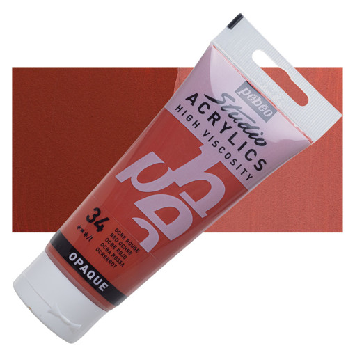 Picture of Acrylic 100ml Red Ochre Pebeo