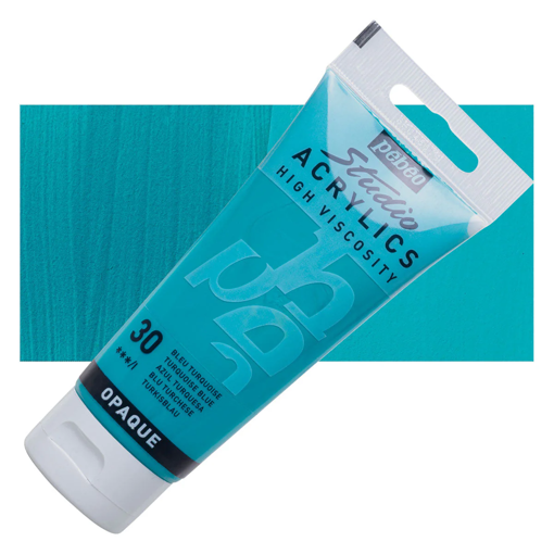 Picture of Acrylic 100ml Turquoise Blue Pebeo