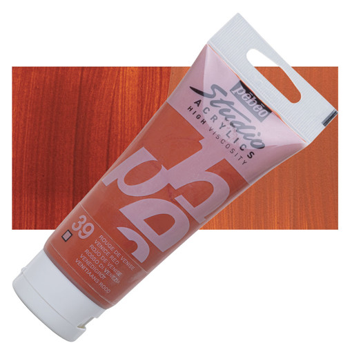 Picture of Acrylic 100ml Venice Red Pebeo