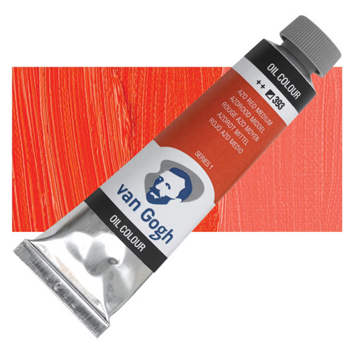 Picture of Oil Paint 40ml Azo Red Medium Vangogh
