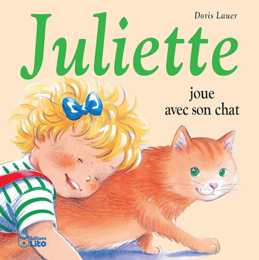 Picture of Juliette, Joue Avec Son Chat