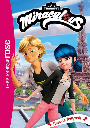 Picture of Bib Rose Miraculous Avis de Tempete Hachette