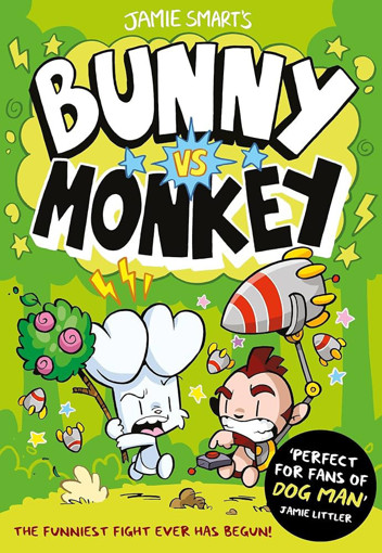 Picture of Bunny Vs Monkey The Funniest Fight Ever Has Begun