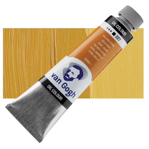 Picture of Oil Paint 40ml Yellow Ochre Vangogh
