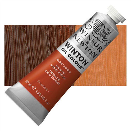 Picture of Oil Paint 37ml Burnt Sienna Winsor&Newton Winton