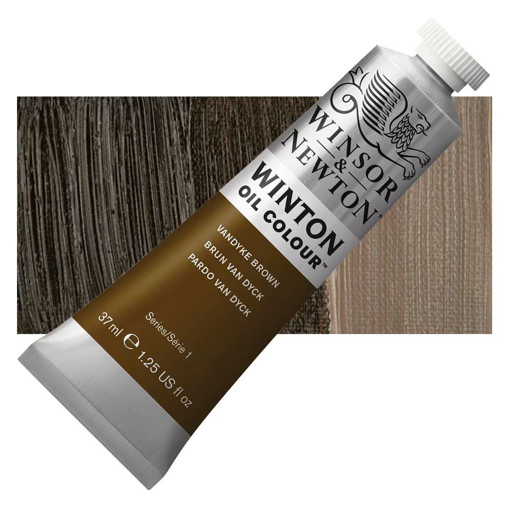 Picture of Oil Paint 37ml Vandyke Brown Winsor&Newton Winton