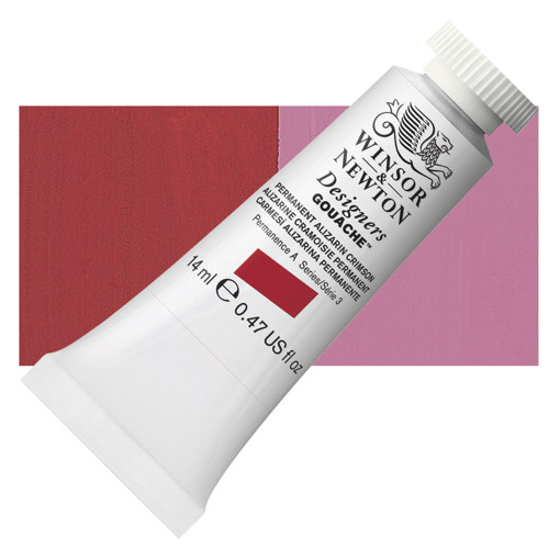 Picture of Gouache 14ml Permanent Alizarin Crimson Winsor&New