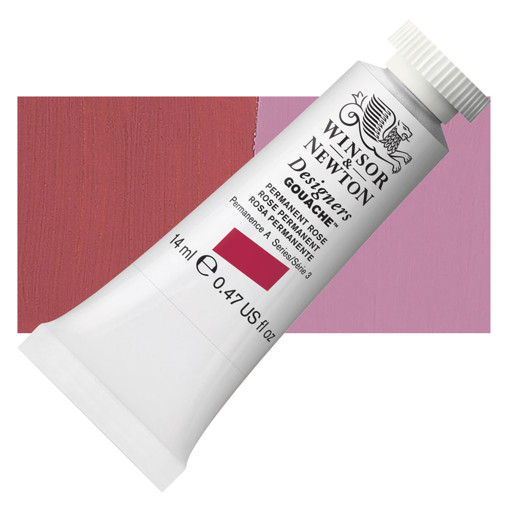 Picture of Gouache 14ml Permanent Rose Winsor&Newton