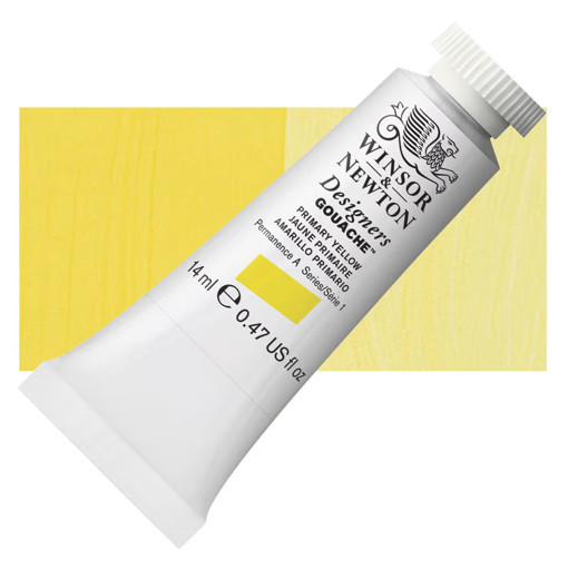 Picture of Gouache 14ml Primary Yellow Winsor&Newton