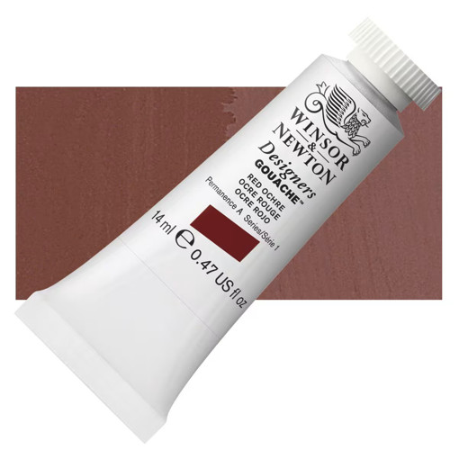 Picture of Gouache 14ml Red Ochre Winsor&Newton